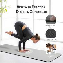 Pilates Floor Mat - Dark Grey - View 5