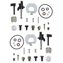 2 X Carburetor Repair Rebuild Kit For  GX200 GX160 GX120 Part 5.5HP 6.5HP - Black - View 4