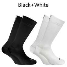 CT TAPESOCKS 2 Pairs Cycling Socks Men Mesh Breathable High Quality Professional Competition Brand Sport Running Socks Road Bicycle Socks - Multicolor - View 2
