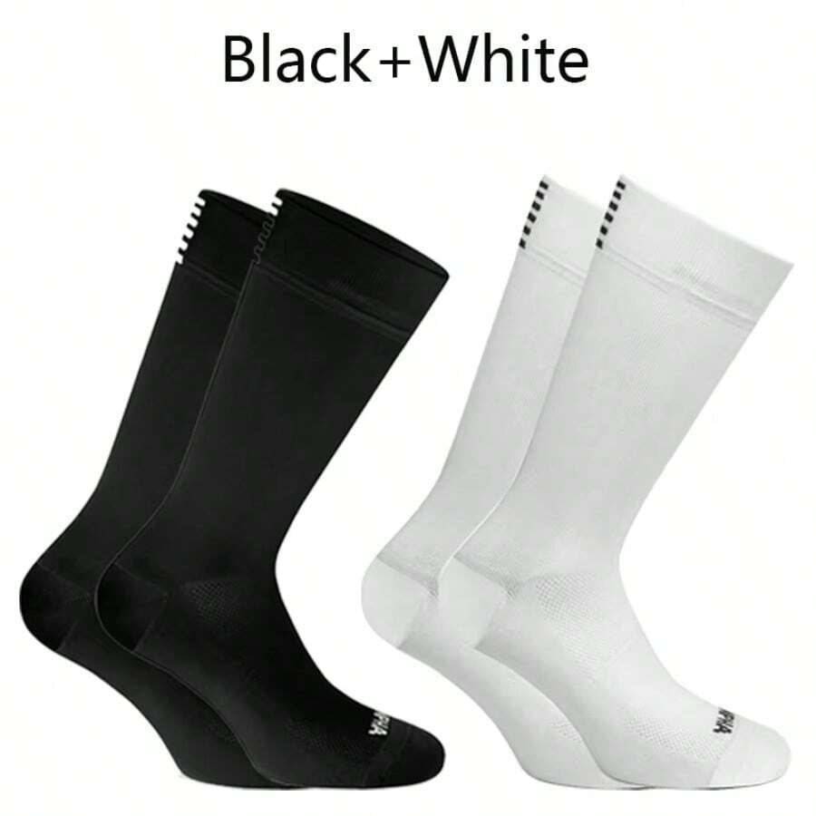 CT TAPESOCKS 2 Pairs Cycling Socks Men Mesh Breathable High Quality Professional Competition Brand Sport Running Socks Road Bicycle Socks