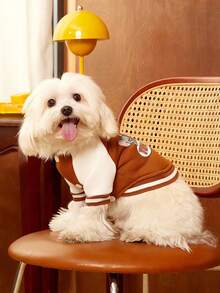 TOM & JERRY X PETSIN 1PC Pet Sweaters In Khaki - Khaki - View 7