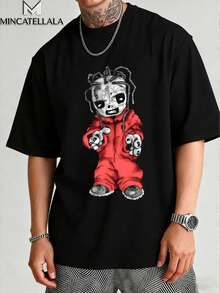 Men T-Shirts - Black - View 1