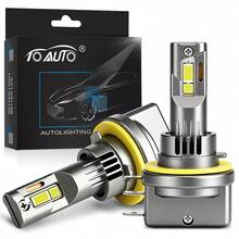 TOAUTO 2PCS 60000LM H15 LED Headlight Bulbs Canbus Auto Lamp For VW Golf 7 6 MK3 H15 LED High Low Beam Driving Lights DRL For BMW - A - View 8