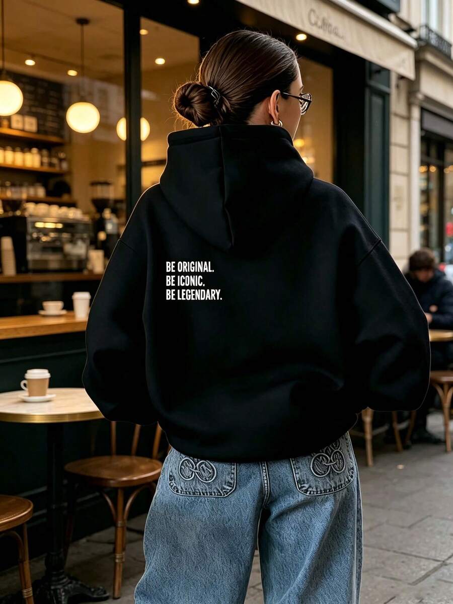 Women Sweatshirts & Hoodies - 黑色 - 查看 1
