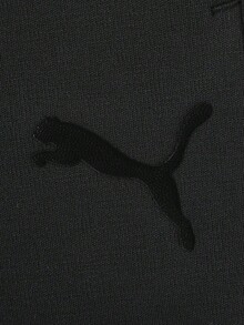 Puma Women's Solid Color Versatile Casual Sports Long Pants For Running And Fitness - Black - View 3