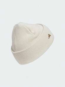Adidas Unisex SPW NEWY BEANIE Casual Versatile Solid Color Knitted Hat KS0306 - Beige - View 2