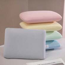 1PC Summer Ice Silk Mini Pillow, Soft Machine Washable Small Pillow, Office Camping Travel Memory Foam Pillow, Detachable And Washable - Easy To Carry - one-size - View 7