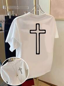 Women T-Shirts - 白色 - 查看 2