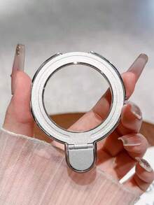 1 buah, Dudukan Ponsel Cincin Aneka Warna, Rotasi 360 Derajat, Cincin Logam, Universal, Cocok untuk Semua Model Apple, Dudukan Belakang Ponsel Portabel Anti-Selip - MultiWarna - View 7