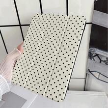 波點蕾絲 Y 型折疊平板保護殼，附筆槽，相容 iPad 10 代 Smart Case/11(A16 2025)/相容 Galaxy S9/S7/S10+/相容 /相容 - 彩色 - 查看 6