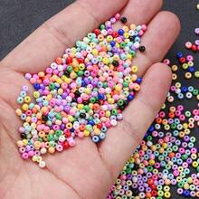 500pcs Mixed Charm Czech Glass Seed Beads Lovely 3mm Abacus Beads For Bracelet Necklace Jewelry Making Diy Earring Accessories - Abacus Beads - View 3