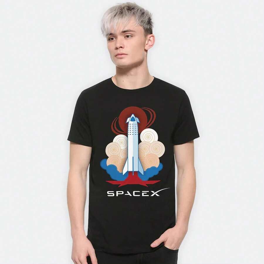 Men Sports Tees & Tanks - 黑色 - 查看 1