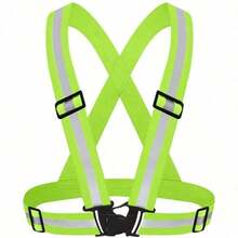 Reflective Sports Vest, High-Visibility Outdoor Jacket, Suitable For Outdoor Sports Such As Night Cycling, Running, Jogging, And Motorcycling. A Perfect Gift For Men And Women. - Multicolor - View 9