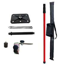 2.8 Meter Laser Leveling Telescoping Pole Adjustable Mounting Pole For Rotary - A - View 8