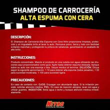 Nitro Shampoo De Carrocería Alta Espuma Y Cera De 4 L - A - Ver 5
