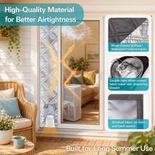 Portable Air Conditioner Insulation Cover AC Heat Exchange Reduction Dust Protection Cover, Standard & Upgraded Thickened Version, Multi Sizes Universal Portable Air Conditioner Companion Protective Cover For Window Mobile AC - A - View 6
