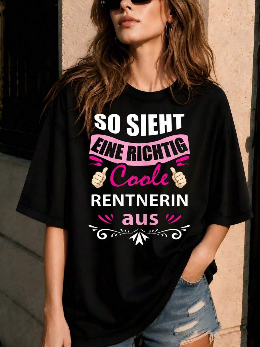 Women T-Shirts - 黑色 - 查看 1