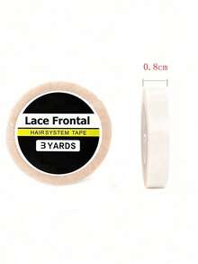Waterproof Lace Front Wig Tape, 3 Yards - Double-Sided Adhesive For Secure Hold On Wigs And Extensions - Strong, Flexible Hold - Waterproof Lace Front Wig Tape - Strong Bond, Double-Sided Support For Extensions And Wig Pieces, Halloween - View 15