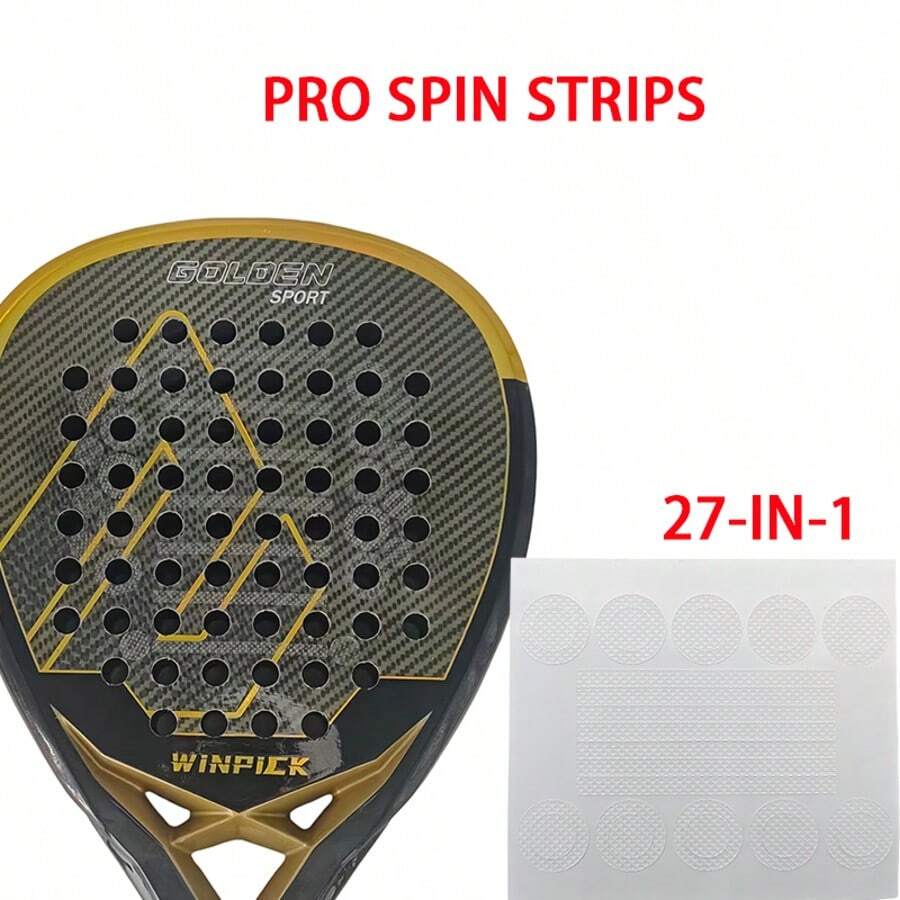 Băng quấn tăng xoáy chuyên nghiệp cho vợt Padel, tăng khả năng xoáy và kiểm soát, phù hợp cho mọi loại vợt, phụ kiện thiết yếu cho Padel - Nhiều màu - Xem 1