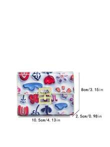 Cartera Portacartas Todo en Uno Compacta Ultra Delgada Multifunción - Blanco - Ver 7