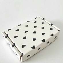 Fashionable Minimalist Colorful Printed Heart Bow Airplane Gift Box Packaging, Gift Accessories Packaging Box, Express Gift Box, Wedding And Holiday Gift Packaging Box, Suitable For Holiday Gifts And Daily Use - Multicolor - View 9