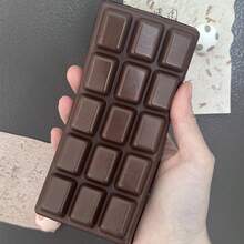 Tachimi 1pc Realistic Chocolate Stress Relief Squeeze Toy, Adult Desktop Fidget Toy, Soft Elastic Dough Texture, Fun Handheld New Squeeze Toy, Birthday Party Surprise Gift, Squeeze Fun Party Favor, Mini Brand Randomly Shipped - Multicolor - View 6