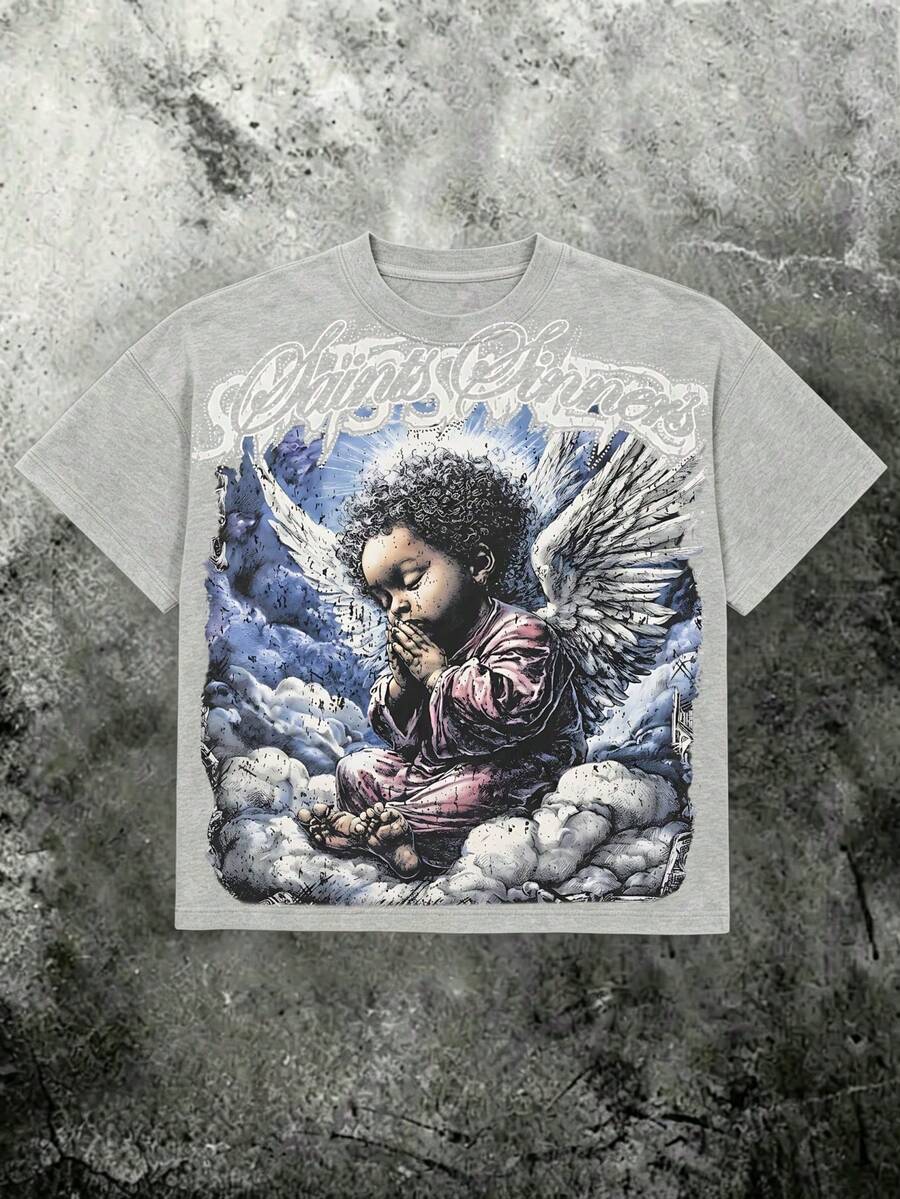 Women T-Shirts - 灰色 - 查看 1
