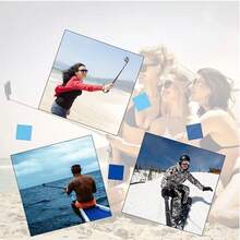 Palo Selfie Stick 91cm Sumergible Para Gopro Y Cámaras Azul - Negro - Ver 5