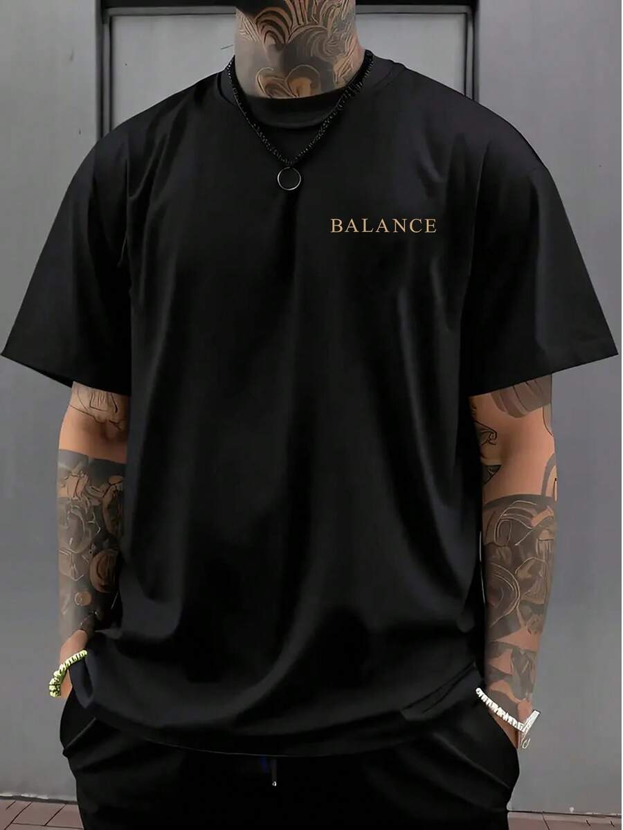 Camisetas de hombre - Negro - Ver 1