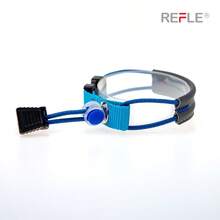 Reflective Elastic Cycling Leg Bands For Road And Mountain Bikes, Leg Straps For Riding - RBK-17-orange - View 9