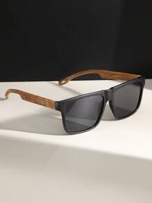 1 Pair Retro Half-Frame Non-Prescription Fashion Glasses, Lightweight And Comfortable, Available In Multiple Colors, Unisex Stylish Accessory With Minimalist Frame Design - Multicolor - View 17