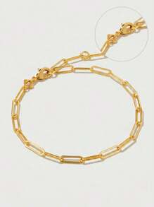 Kendra Scott 女士手鐲 可調式 14K鍍金 閃亮 B0C5VKNWJP 網球水晶飾品 可疊戴 沙灘派對 - 金色 - 查看 1