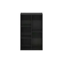 フリノ LUDER 本棚 5キューブ 幅12. 奥行23. 9×高さ49. 5cm ブラックウッド リビングルーム・寝室・ホームオフィス用 - ブラックウッド + 5-キューブ + 棚. - チェックする 8
