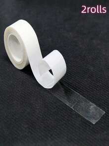 1 Roll/2Rolls Waterproof Dress Cloth Tape Double-Sided Secret Body Adhesive Breast Bra Strip Transparent Clear Lingerie Tape - A - View 12