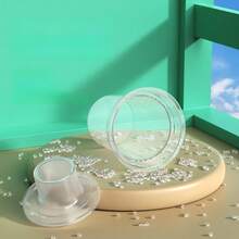 2pcs Portable Baby Formula Powder Dispenser Box, Newborn Baby Milk Powder Storage Container, 1pc 80ml - Multicolor - View 3