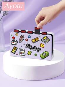 Ayotu 卡通遊戲機圖案保護殼與配件,相容於 Switch/Switch OLED/Switch Lite,包含保護殼、收納袋、底座殼、控制器保護套及其他多款配件,開學禮物/生日禮物/週年禮物 - 查看 30