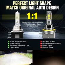 TOAUTO 2PCS 60000LM H15 LED Headlight Bulbs Canbus Auto Lamp For VW Golf 7 6 MK3 H15 LED High Low Beam Driving Lights DRL For BMW - A - View 5