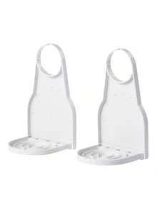 2pcs Universal Laundry Detergent Drip Cup Holder, Anti-Drip Anti-Leak Laundry Soap Softener Bottle Holder Storage Organizer, Prevent Liquid Dripping And Staining, Home Laundry Room Cleaning Storage Tool - Multicolor - View 6