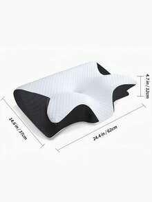 1 buah Bantal Busa Memori Berbentuk Kupu-kupu, Desain Ergonomis, Menopang Leher dan Meningkatkan Relaksasi, Cocok untuk Posisi Tidur Telentang dan Miring, Hadiah Natal yang Sempurna, Cocok untuk Digunakan Sepanjang Tahun - MultiWarna - View 15