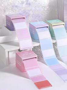 4 Different Styles Of Pull-Out Sticky Notes, Fashionable And Cute Design, Suitable For Correction, Exams, Notes, Diaries, School, Classroom, Office And Home Use, Suitable For Students Of All Ages, Also Suitable For Home Use - Multicolor - View 6