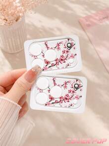 1pc Exquisite Phone Lens Protector, Beautiful Phone Decoration Gift For Girls, Compatible With Phone 17 Pro/17 Pro Max, Full Coverage Tempered Glass, Case Compatible - Clear - View 8