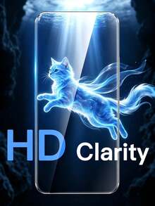 3pcs Tempered Glass Screen Protector For Pixel Phone, High Aluminum Glass, Scratch Resistant, 2.5D Curved, High Fit, HD Display, Case Friendly, Anti-Fingerprint, Easy To Clean - Phone Accessories - Clear - View 7