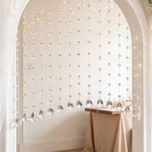 10Pcs 1m Acrylic Pineapple Bead Hanging Curtain, Suitable For Wedding, Birthday, Daily Home Decor - Beaded Door Curtain - View 3