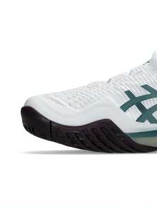 Asics Men's COURT FF 3 Tennis Shoes Low-Top 1041A370-107 - Olive Green - View 5