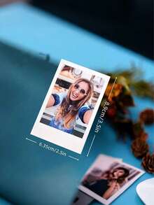 Custom Photo Printing For Camera And Photo Frame - High Definition Instant Photo, Upload Your Own Photo To Create Photo Album, Modern/Vintage Style, Suitable For Film - Multicolor - View 8