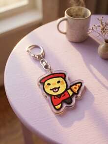 1Pc/7pcs Forsaken Horror Game Acrylic Keychain Set, Cute Chibi Survivor And Killer Character Pendants (Including Elliot, Chance, Double Time, Rookie And Witch Designs), Adorable Game Bag Charm, Perfect Gift For Forsaken Fans, Birthday Gift, Game Souvenir And Backpack Decoration - Multicolor - View 9