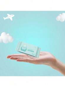 256pcs Daily Cleaning Wipes, Portable Laundry Detergent Wipes, Suitable For Cleaning Clothes And Shoes During Travel - Multicolor - View 4