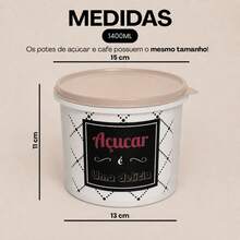 Kitchen Supplies Set Kit ECONOMIC LINE - 5 Supplies + 4 Square Jars 500 ML TPW Line - TPW Sand - View 8