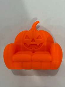 1pc Halloween 3D Printed Ghost Sofa & Pumpkin Sofa Jewelry Storage Tray, Festive Atmosphere, Halloween Theme Sofa Decor, Suitable For Halloween And Christmas Home Decoration - Multicolor - View 10