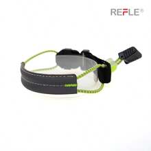 Reflective Elastic Cycling Leg Bands For Road And Mountain Bikes, Leg Straps For Riding - RBK-17-orange - View 8